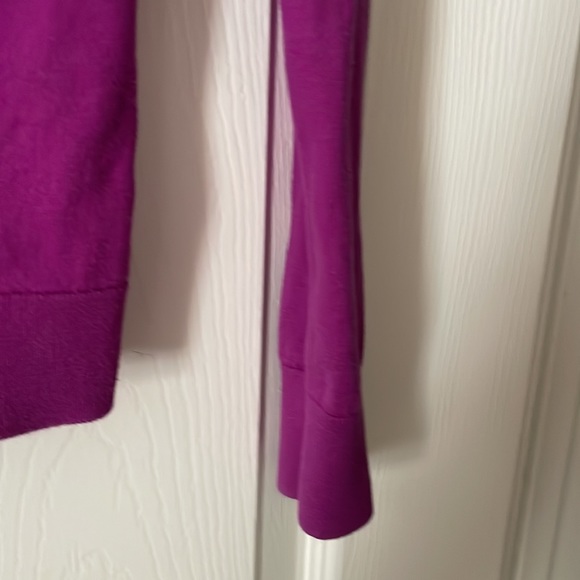 Zara Cotton Cardigan Wine Color - Picture 4 of 6